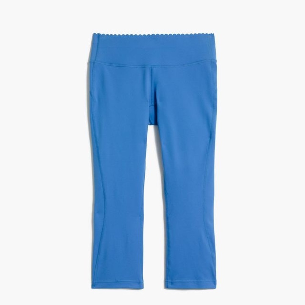 Jcrew new balance crop scallop leggings Size M
